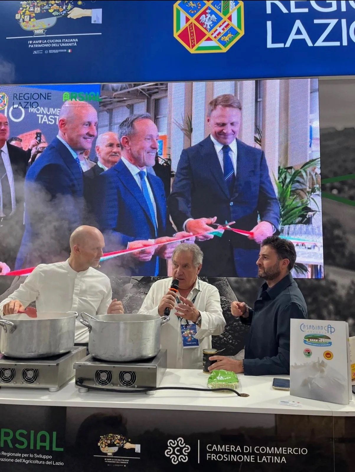 SIAL Paris 2026, incontro al padiglione della Regione Lazio