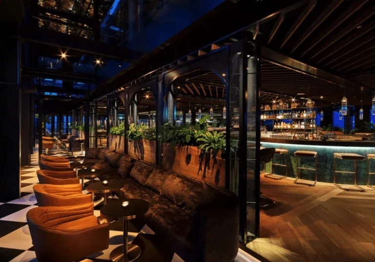 Spazio bar di un hotel