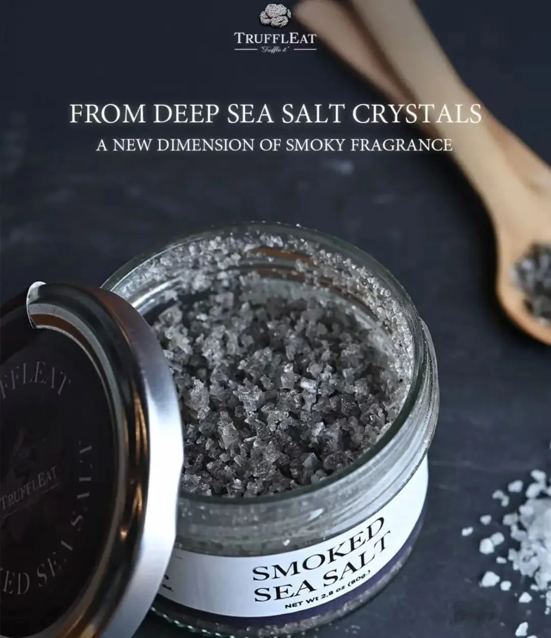 Truffleat smoked sea salt