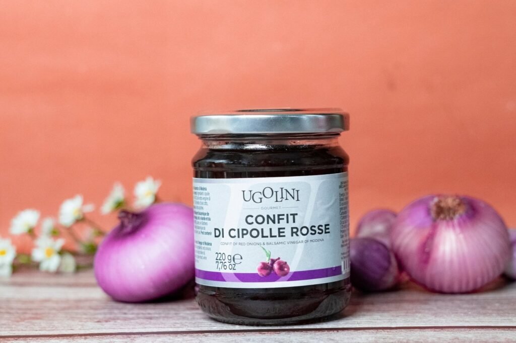 Confit di cipolle rosse all’aceto balsamico di Modena IGP senza glutine 220 gr — immagine prodotto 16