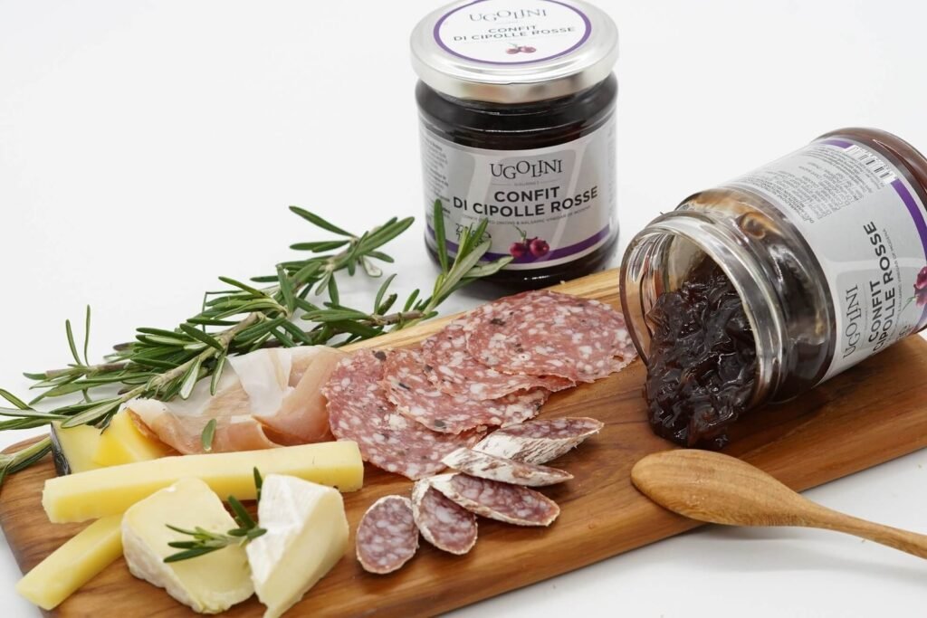 Confit di cipolle rosse all’aceto balsamico di Modena IGP senza glutine 220 gr — immagine prodotto 3