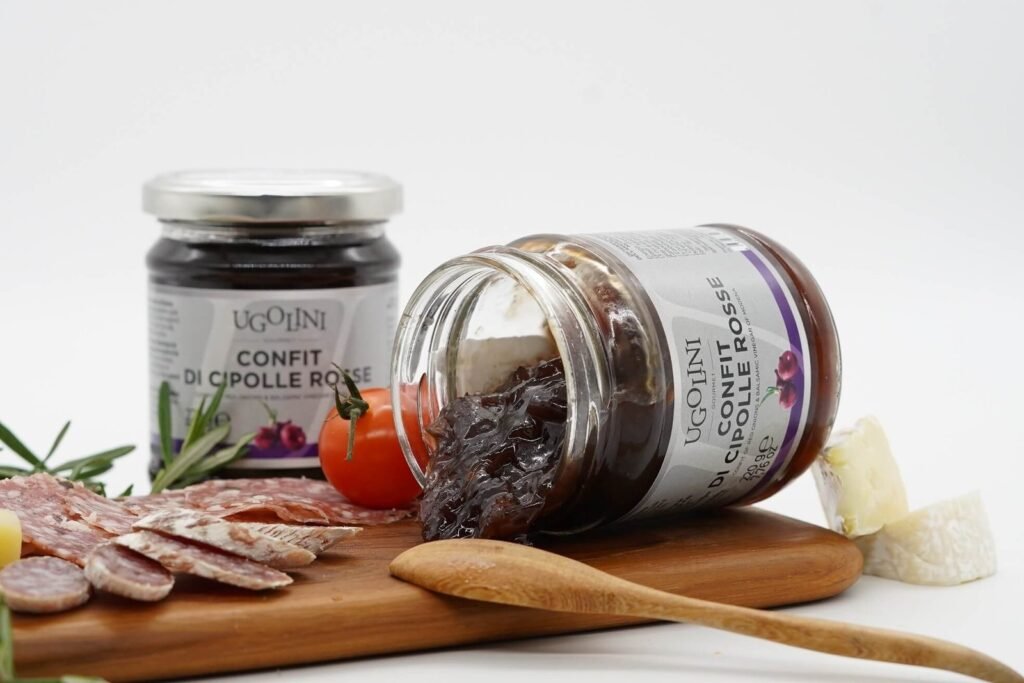 Confit di cipolle rosse all’aceto balsamico di Modena IGP senza glutine 220 gr — immagine prodotto 6