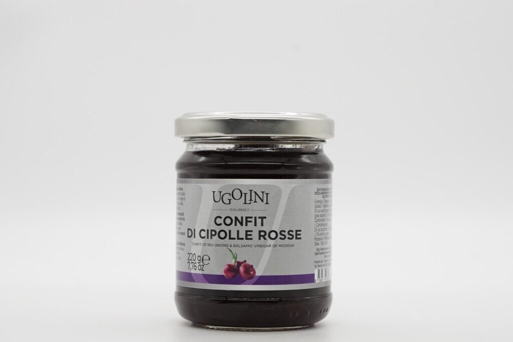 Confit di cipolle rosse all’aceto balsamico di Modena IGP senza glutine 220 gr — immagine prodotto 8