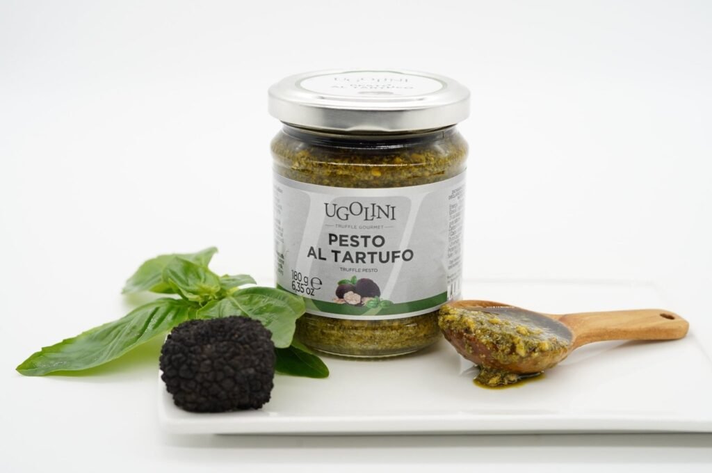 Pesto al tartufo nero senza glutine 180 gr — immagine prodotto 2