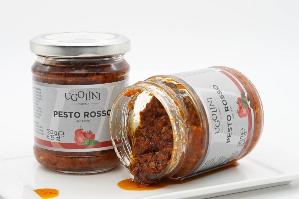 Pesto rosso senza glutine 180 gr — immagine prodotto 2