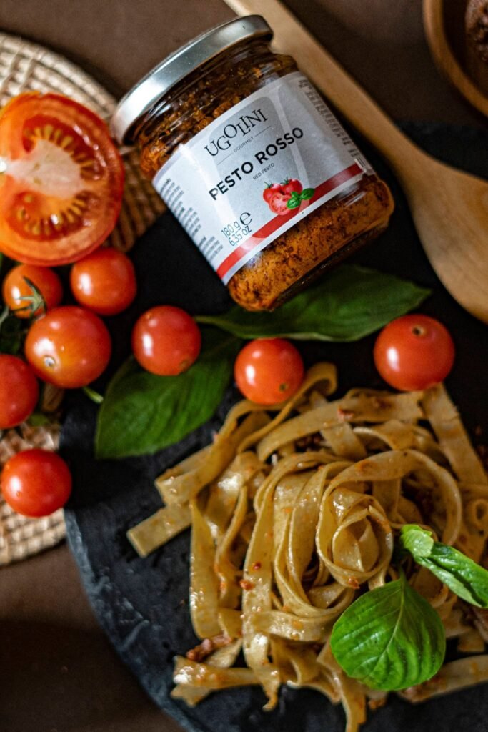 Pesto rosso senza glutine 180 gr — immagine prodotto 4