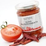 Sugo all’arrabbiata, salsa di polpa di pomodoro senza glutine 180 gr — immagine prodotto 2