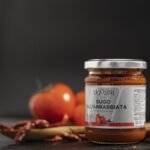 Sugo all’arrabbiata, salsa di polpa di pomodoro senza glutine 180 gr — immagine prodotto 4