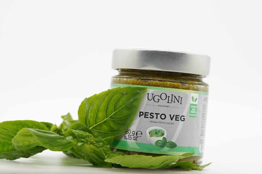 Pesto vegano al tofu senza glutine e senza lattosio 180 gr — immagine prodotto 2