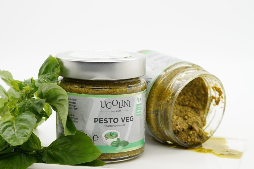 Pesto vegano al tofu senza glutine e senza lattosio 180 gr — immagine prodotto 5