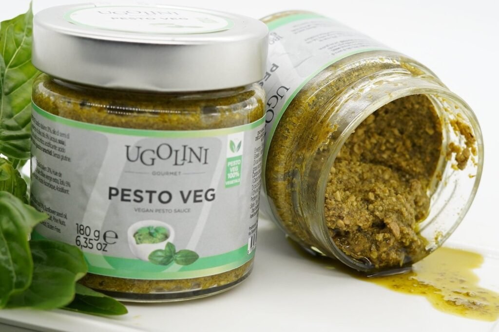 Pesto vegano al tofu senza glutine e senza lattosio 180 gr