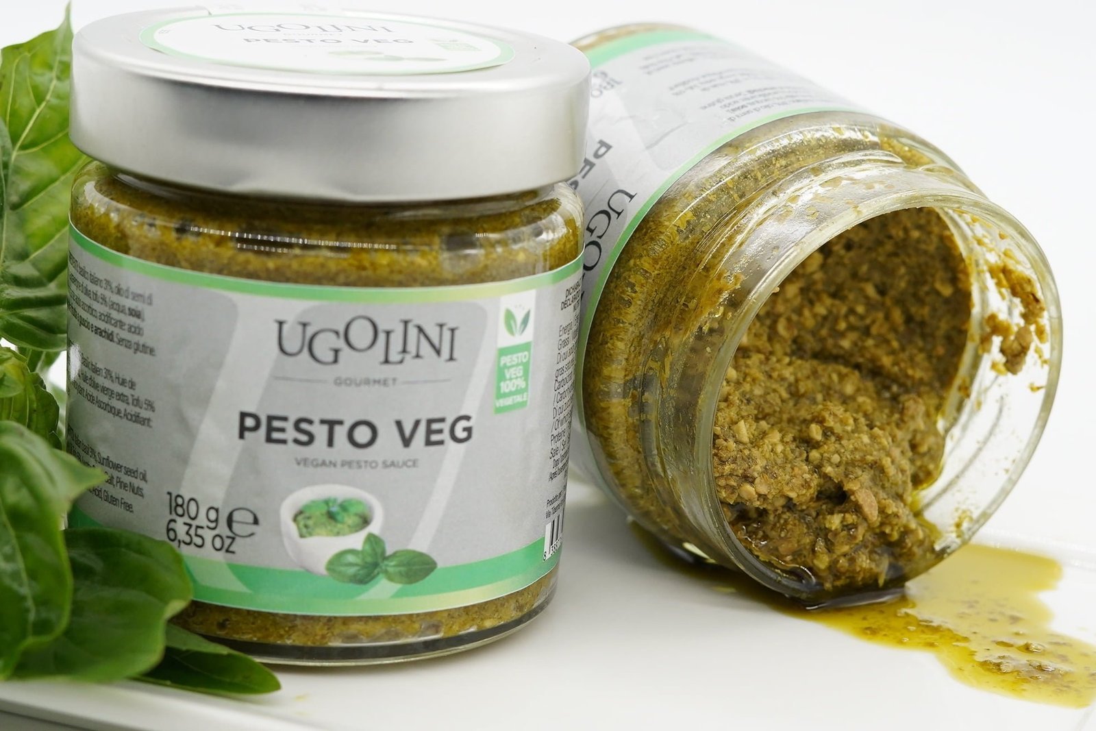 Pesto vegano al tofu senza glutine e senza lattosio 180 gr