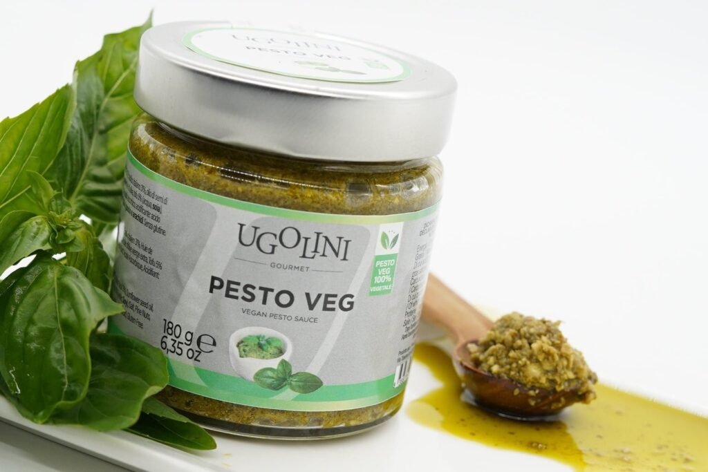 Pesto vegano al tofu senza glutine e senza lattosio 180 gr — immagine prodotto 6