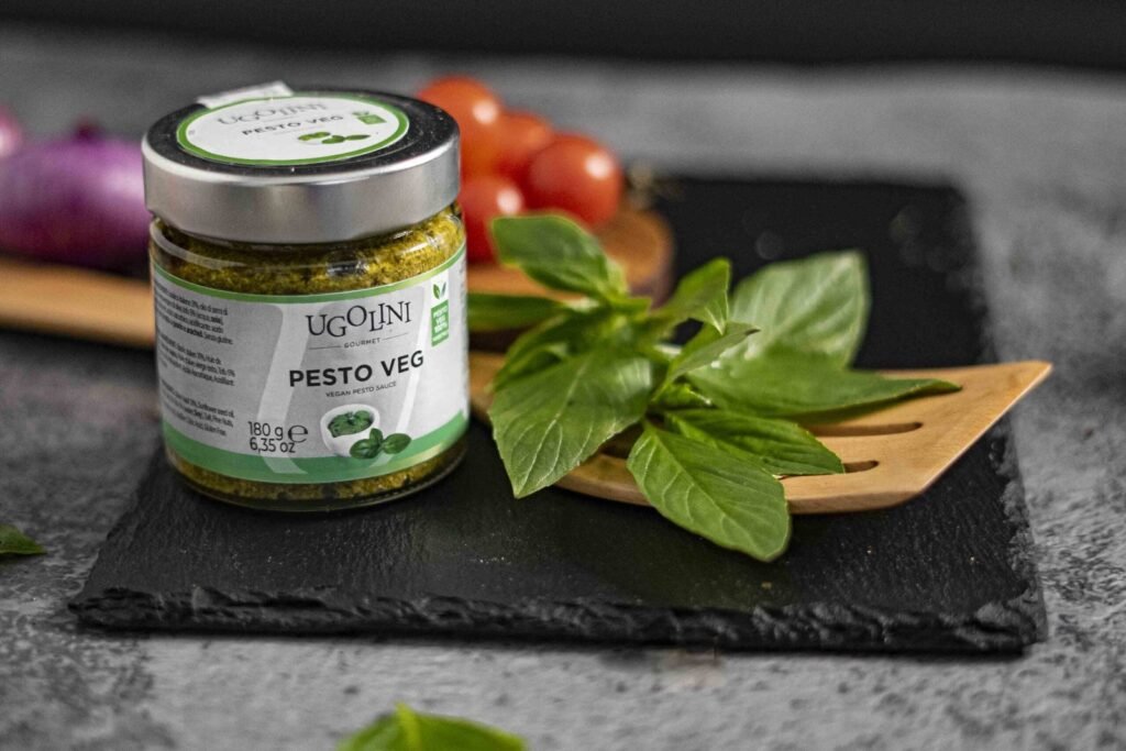 Pesto vegano al tofu senza glutine e senza lattosio 180 gr — immagine prodotto 8