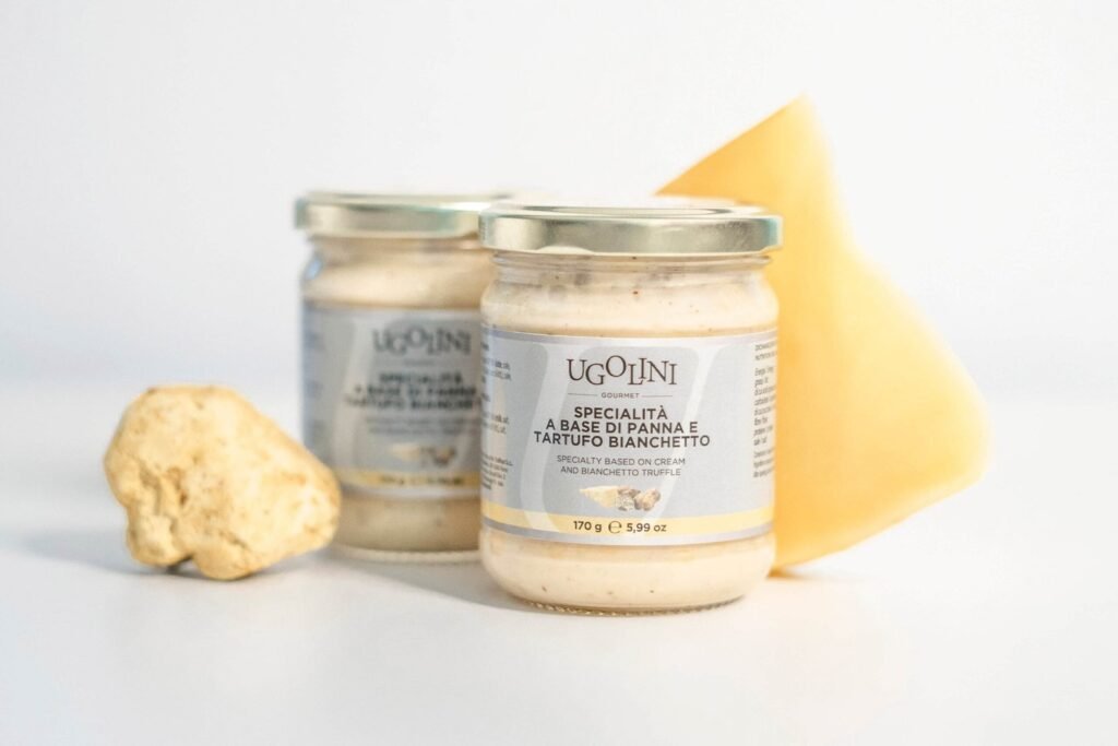 Crema a base di panna e tartufo bianchetto senza glutine 170 gr — immagine prodotto 2