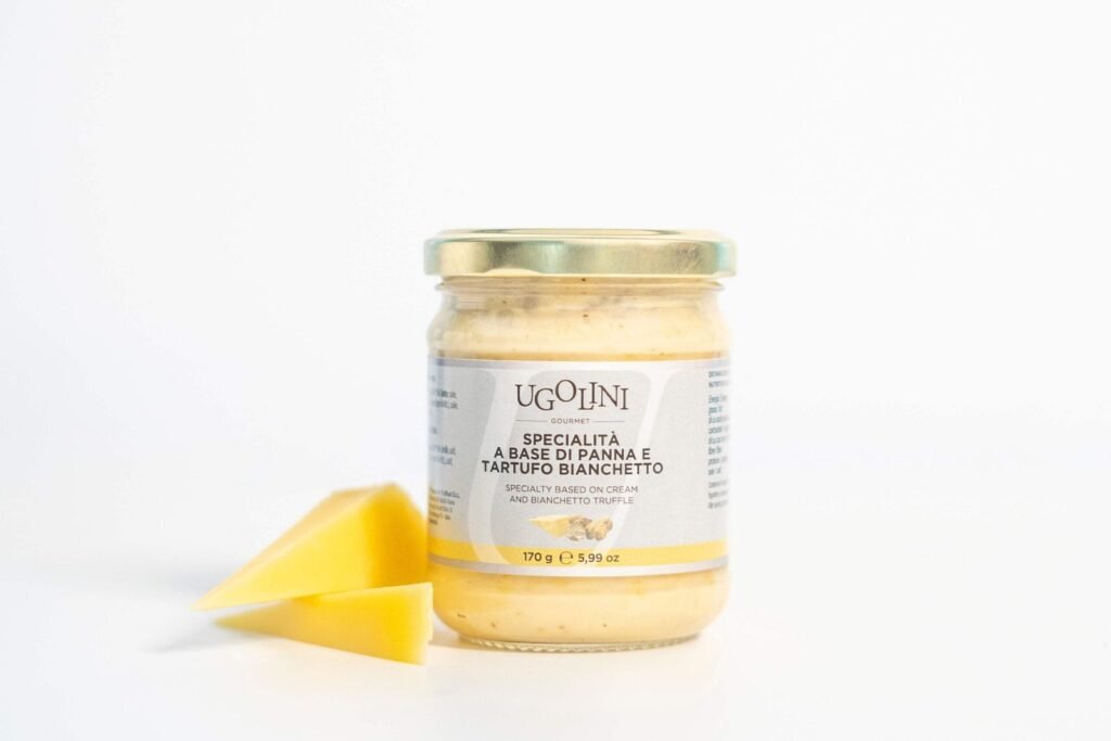 Crema a base di panna e tartufo bianchetto senza glutine 170 gr