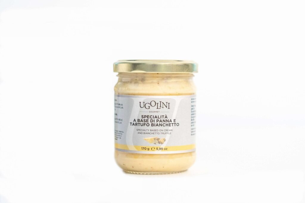Crema a base di panna e tartufo bianchetto senza glutine 170 gr — immagine prodotto 4