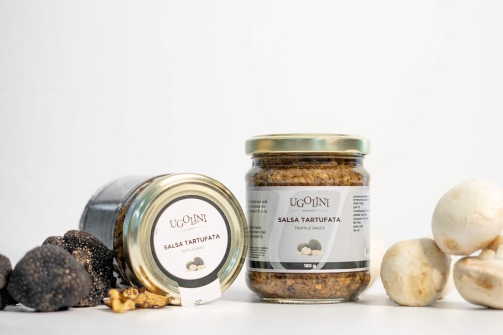 Salsa tartufata, salsa al tartufo nero senza glutine 180 gr