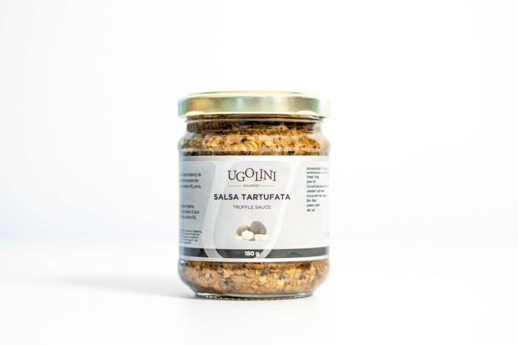 Salsa tartufata, salsa al tartufo nero senza glutine 180 gr — immagine prodotto 2