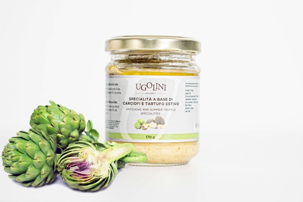 Crema di carciofi e tartufo nero estivo senza glutine 170 gr