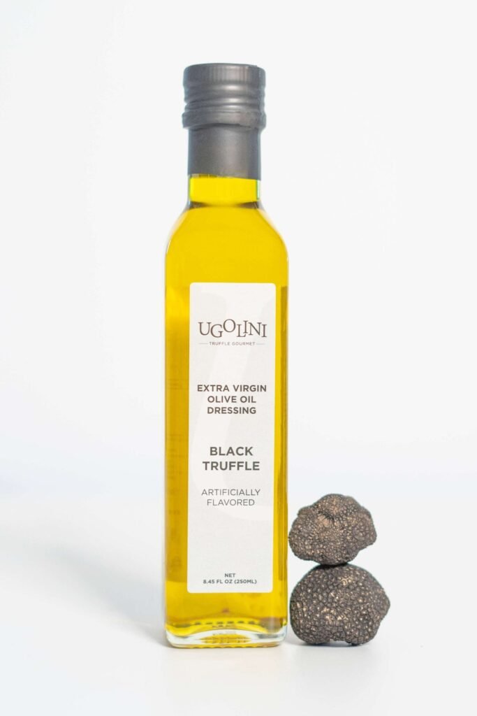 Olio extra vergine di oliva al tartufo nero 250 ml — immagine prodotto 2