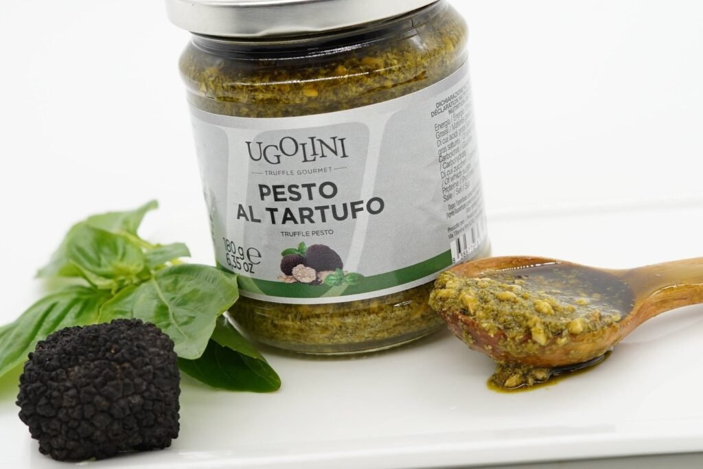 Pesto al tartufo nero senza glutine 180 gr — immagine prodotto 4